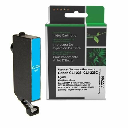 CLOVER Imaging Remanufactured Cyan Ink Cartridge 117798